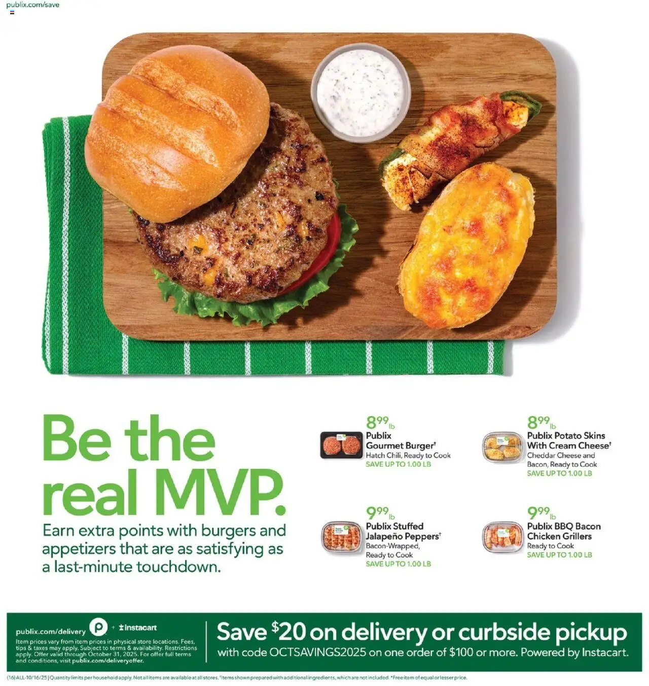 Publix Weekly Ad - valid from 15.10.2025 | Page: 16 | Products: Cheese, Cream