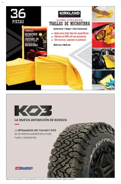 Nuevas ofertas de Costco válidas en toda la República Mexicana desde el 10.09.2025. ¡Encuentra las mejores ofertas en KIRKLAND Signature ULTRA AFELPADO TOALLAS DE MICROFIBRA, Microfiber towels for car, home and commercial use. Suitable for all types of surfaces. Eliminates 99% of bacteria. Without marks, scratches or lint. 40.6 cm x 40.6 cm! | Página: 32 | Productos: Toallas