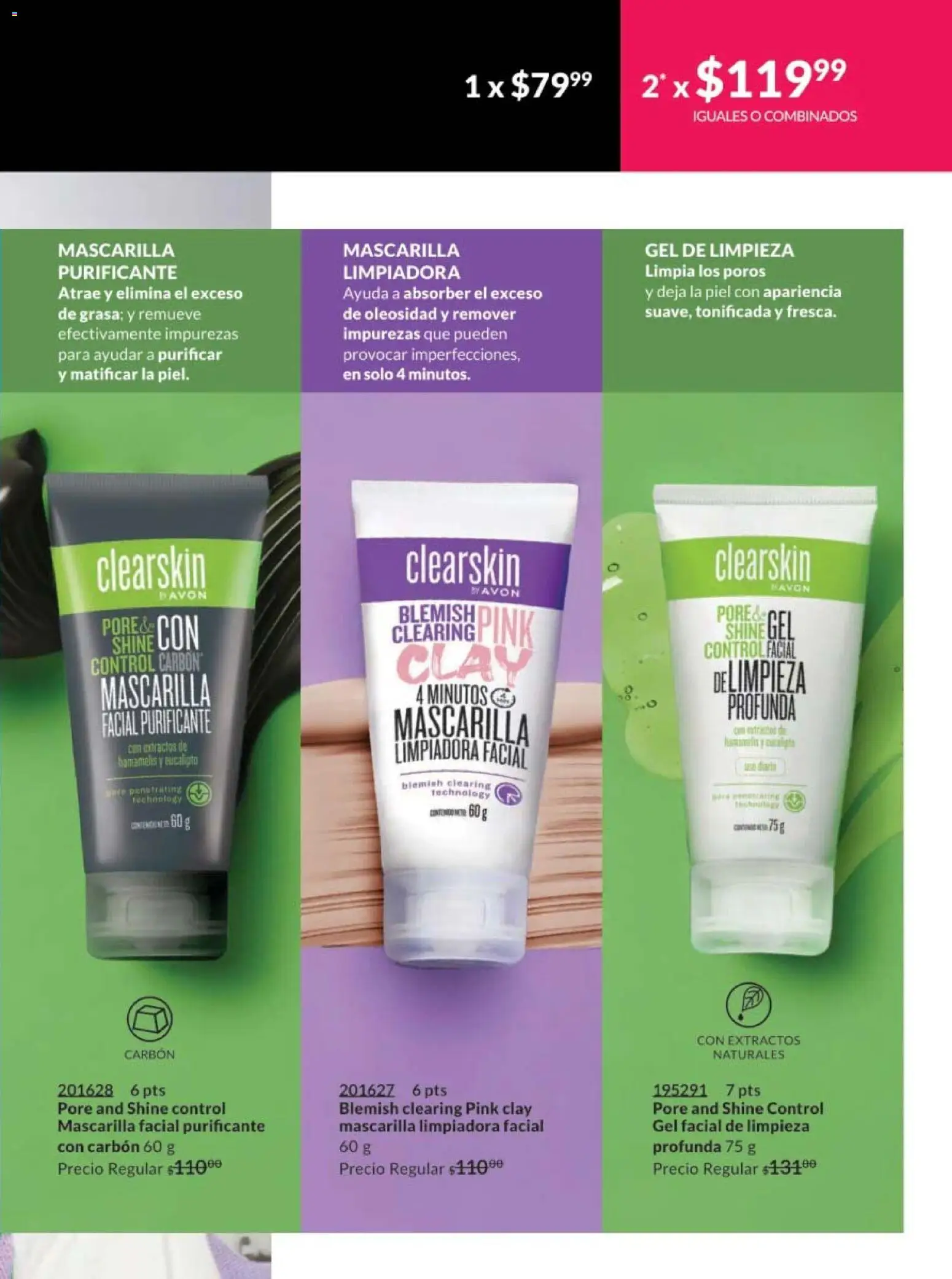 Nuevas ofertas de AVON válidas en toda la República Mexicana desde el 28.11.2025. ¡Encuentra las mejores ofertas en AVON campaña 18 2025! | Página: 167 | Productos: Mascarilla