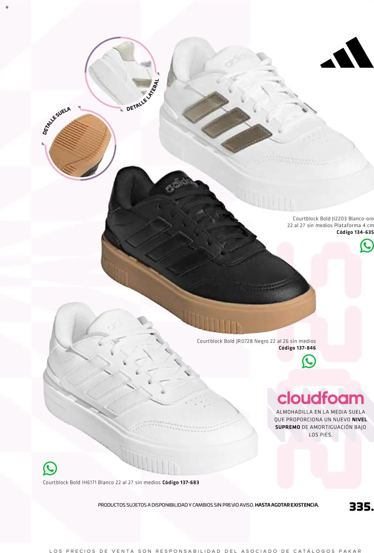 Nuevas ofertas de SC Pakar válidas en toda la República Mexicana desde el 29.08.2025. ¡Encuentra las mejores ofertas en SC Pakar - Catálogo Otoño Women! | Página: 335