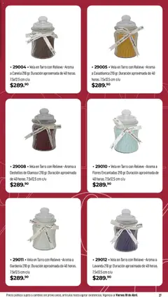 Vista previa de Home Interiors catálogo Magia de las Velas , nuevo folleto de la tienda, válido en México a partir del 31.03.2025 | Página: 27 | Productos: Vela