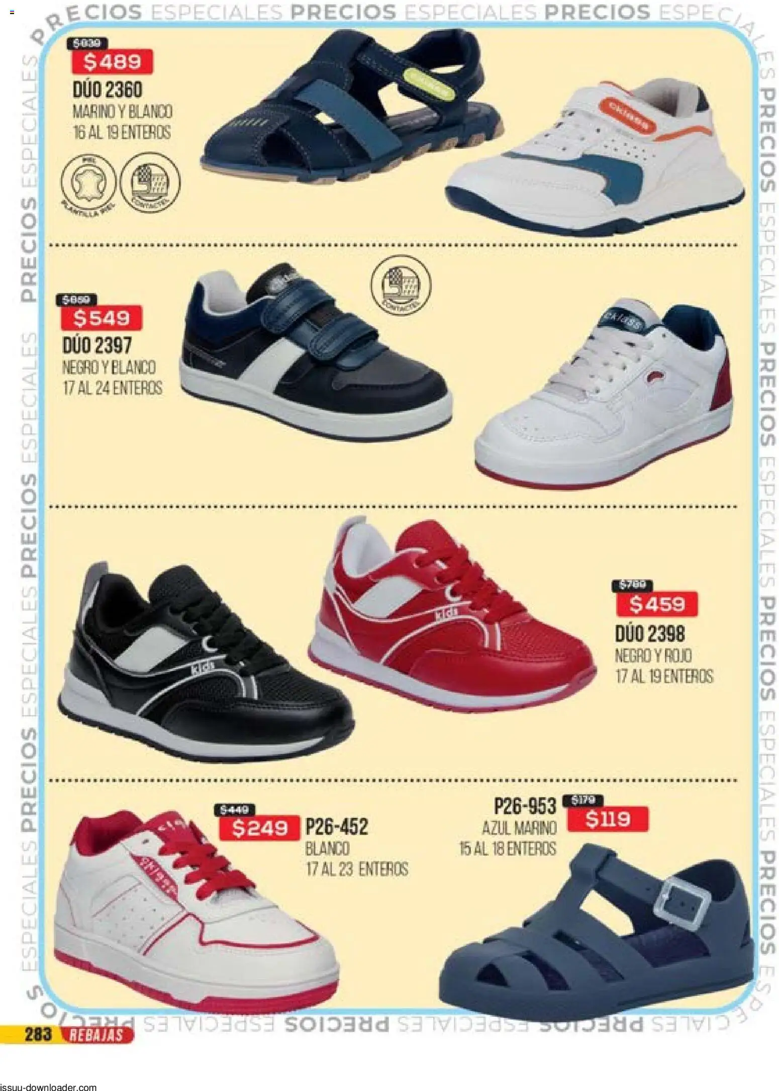 Nuevas ofertas de Cklass válidas en toda la República Mexicana desde el 31.10.2025. ¡Encuentra las mejores ofertas en Cklass catálogo Súper Rebajas Calzado! | Página: 284