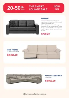 Preview of Amart Furniture catalogue  - valid from 13.03.2026 | Page: 2 | Products: Diamond, Light, Suite, Recliner