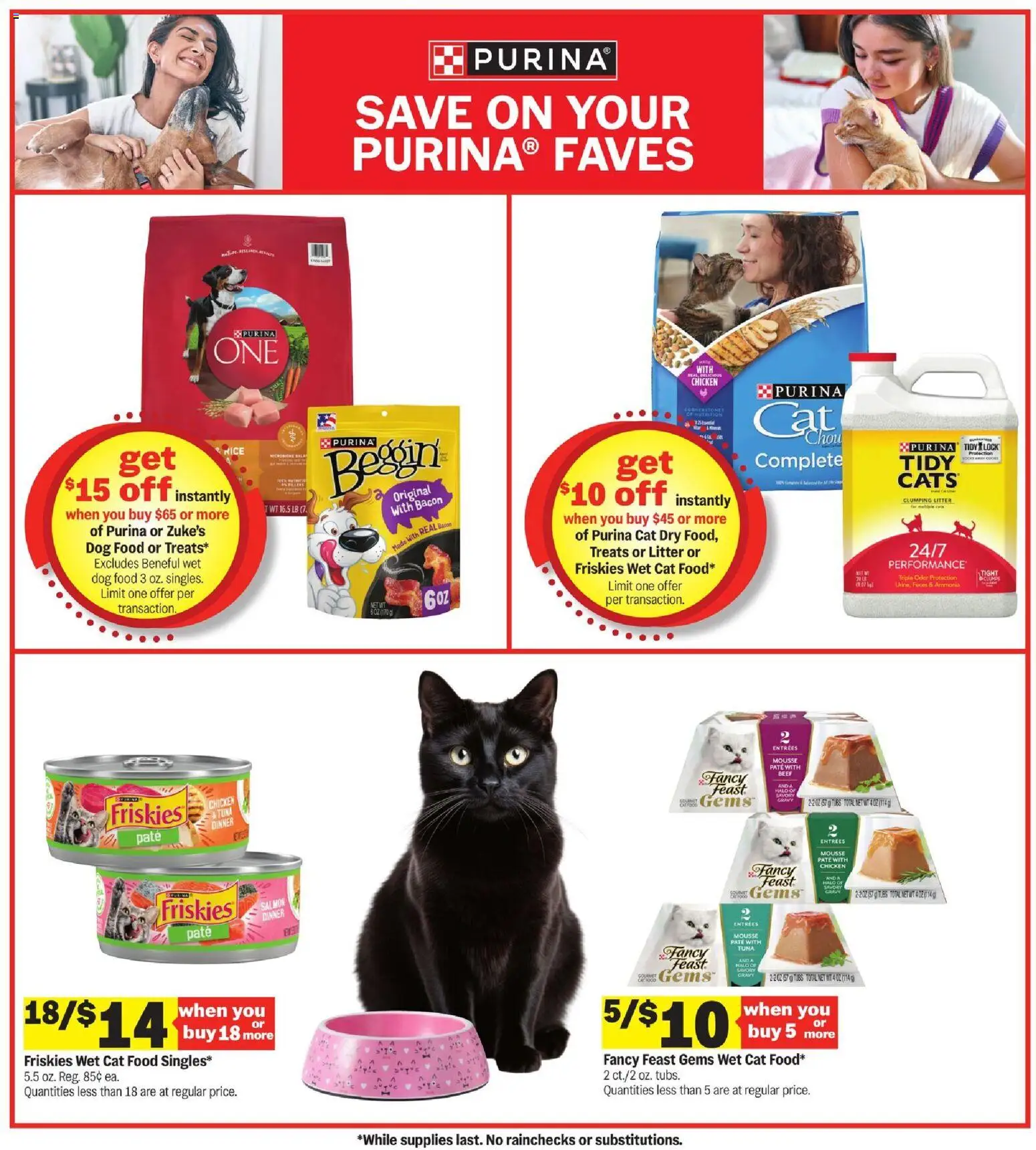 Meijer Weekly Ad - valid from 29.10.2025 | Page: 35 | Products: Dog Food, Cat Food, Rice, Beef