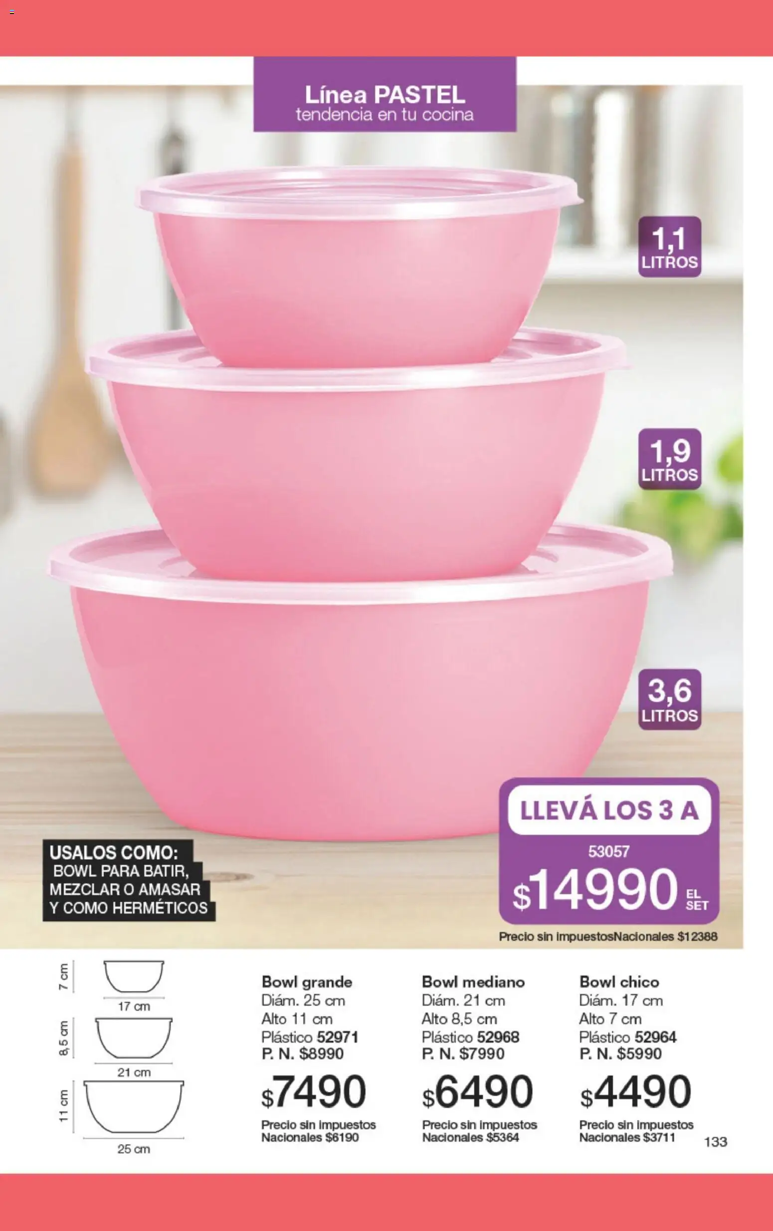 Gigot - CAMPAÑA 03 │ válido desde el 01.03.2026 | Página: 133 | Productos: Cocina, Bowl