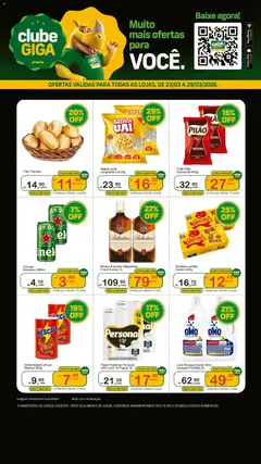 GIGA Atacado ofertas Clube - Pré-Visualização do folheto da loja GIGA Atacado, válido de 23.03.2026