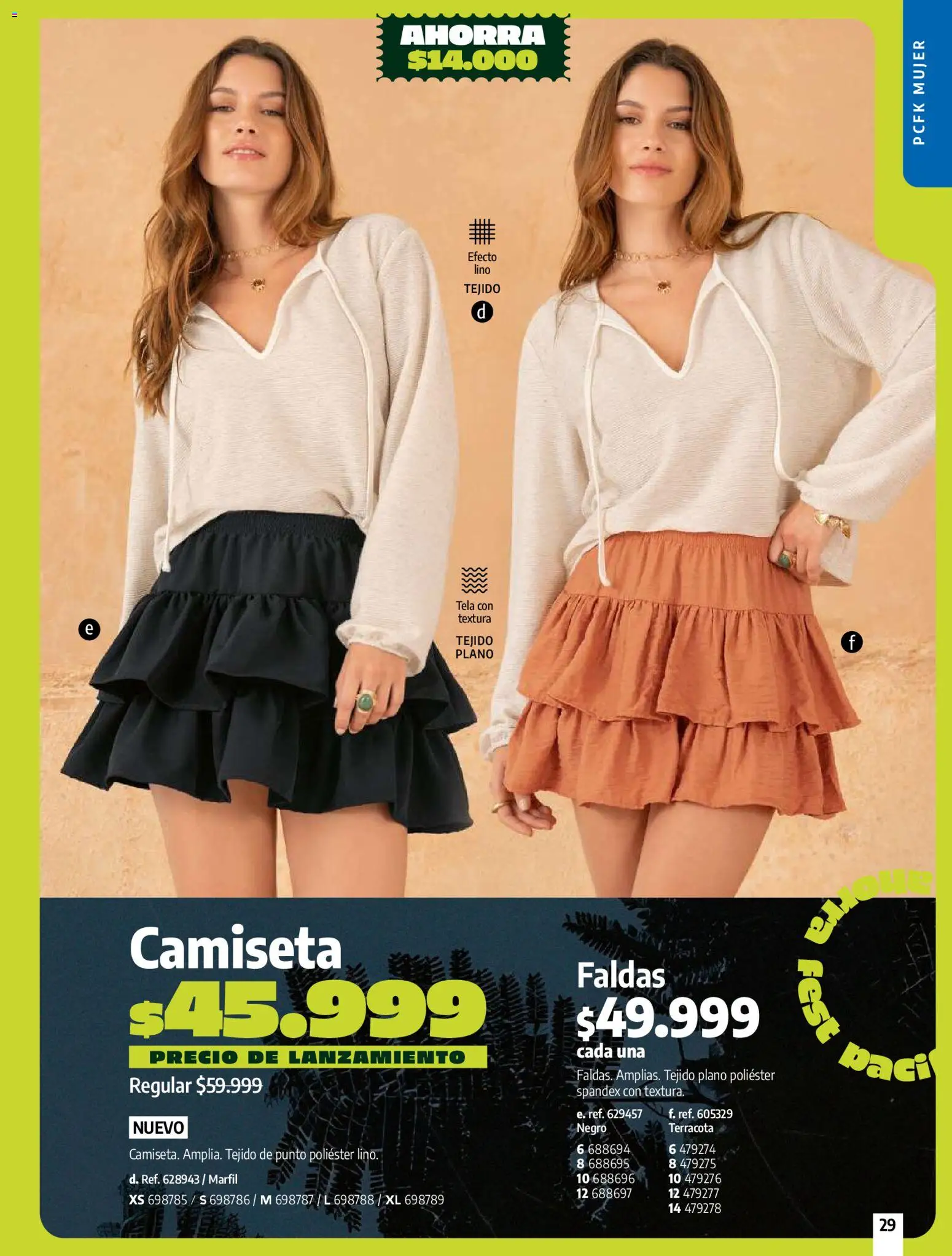 Pacifika revista - valida desde el 01.02.2026 | Página: 29 | Productos: Camiseta, Faldas