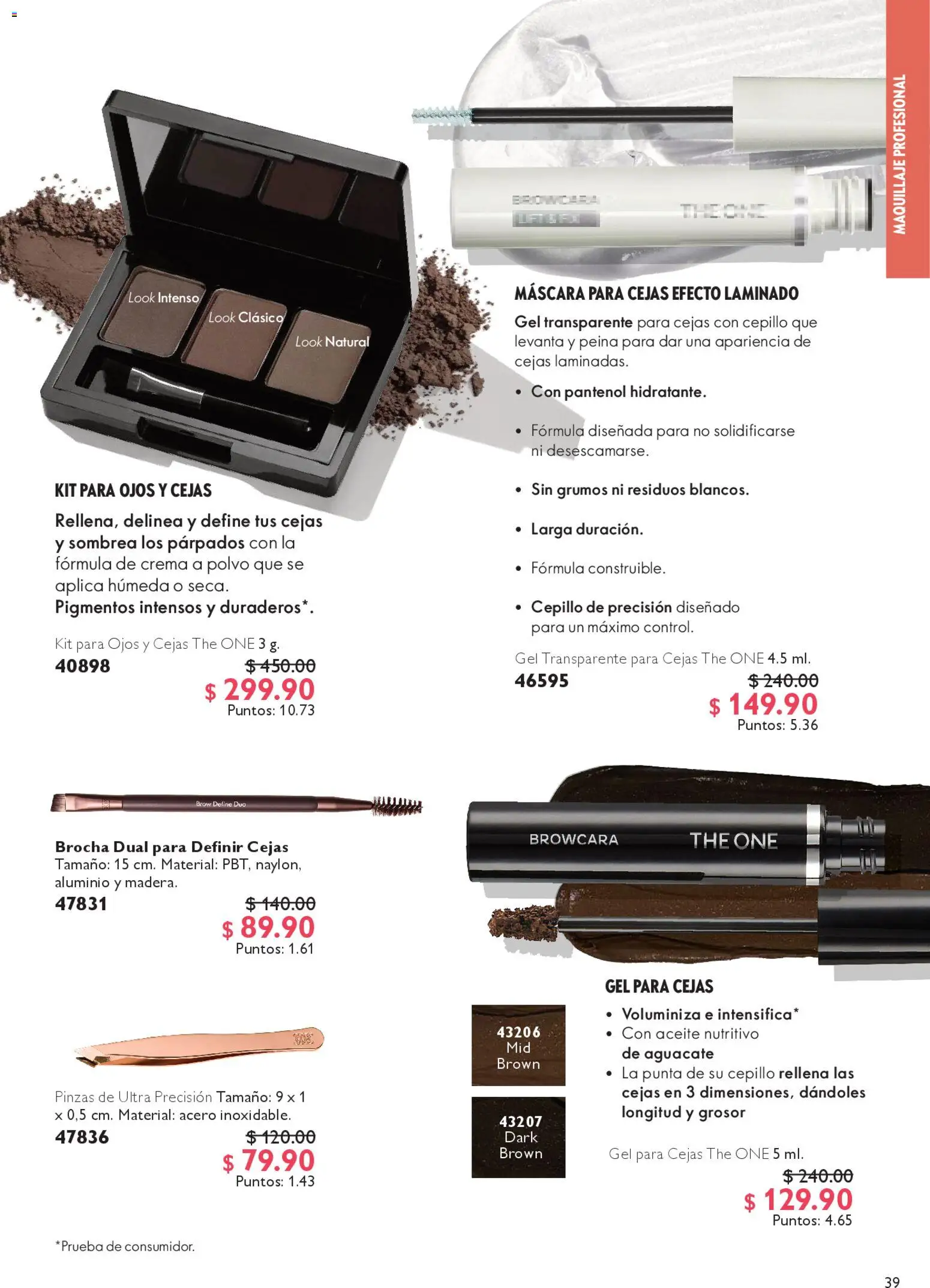 Nuevas ofertas de Oriflame válidas en toda la República Mexicana desde el 14.02.2026. ¡Encuentra las mejores ofertas en Oriflame campaña 3 2026! | Página: 39 | Productos: Crema, Cepillo, Máscara, Polvo