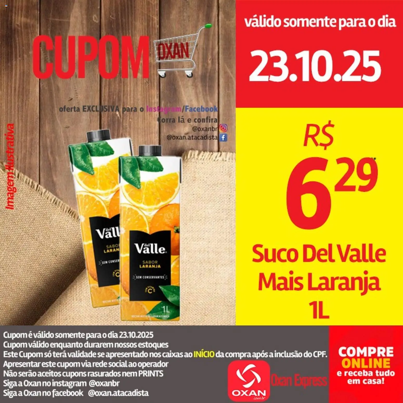 Oxan Atacadista Folheto - válido de 23.10.2025 | Página: 15 | Produtos: Suco