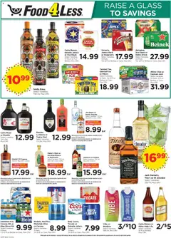Preview of Food 4 Less weekly ads valid from 15.10.2025 | Page: 9 | Products: Tea, Pineapple, Whiskey, Game