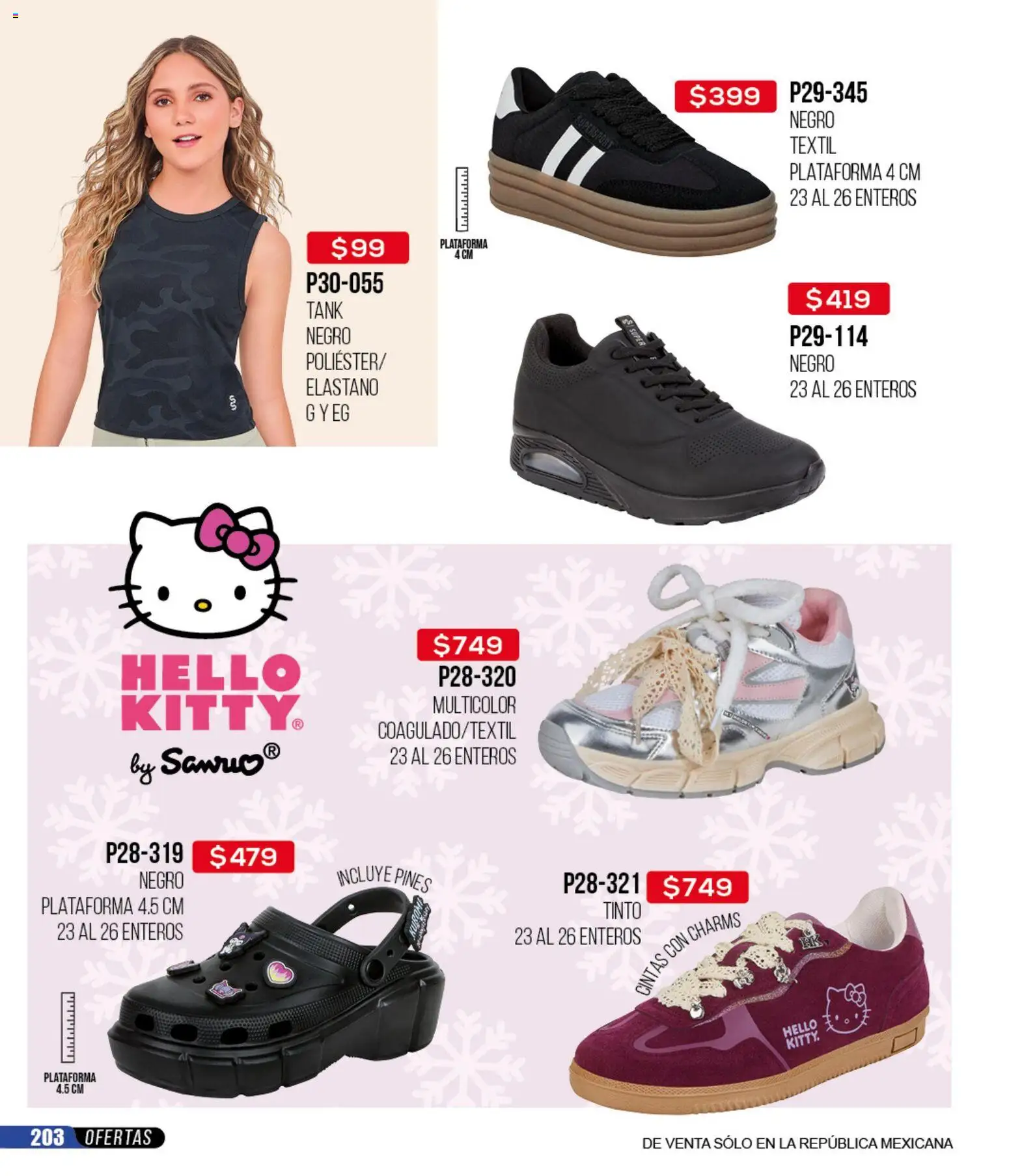 Nuevas ofertas de Cklass válidas en toda la República Mexicana desde el 12.01.2026. ¡Encuentra las mejores ofertas en Cklass catálogo Mega Ofertas Ropa! | Página: 367