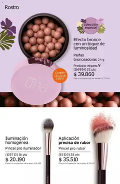 Catálogo Natura Ciclo 11 │ válido desde el 11.08.2025 | Página: 107 | Productos: Iluminador, Rubor, Pincel