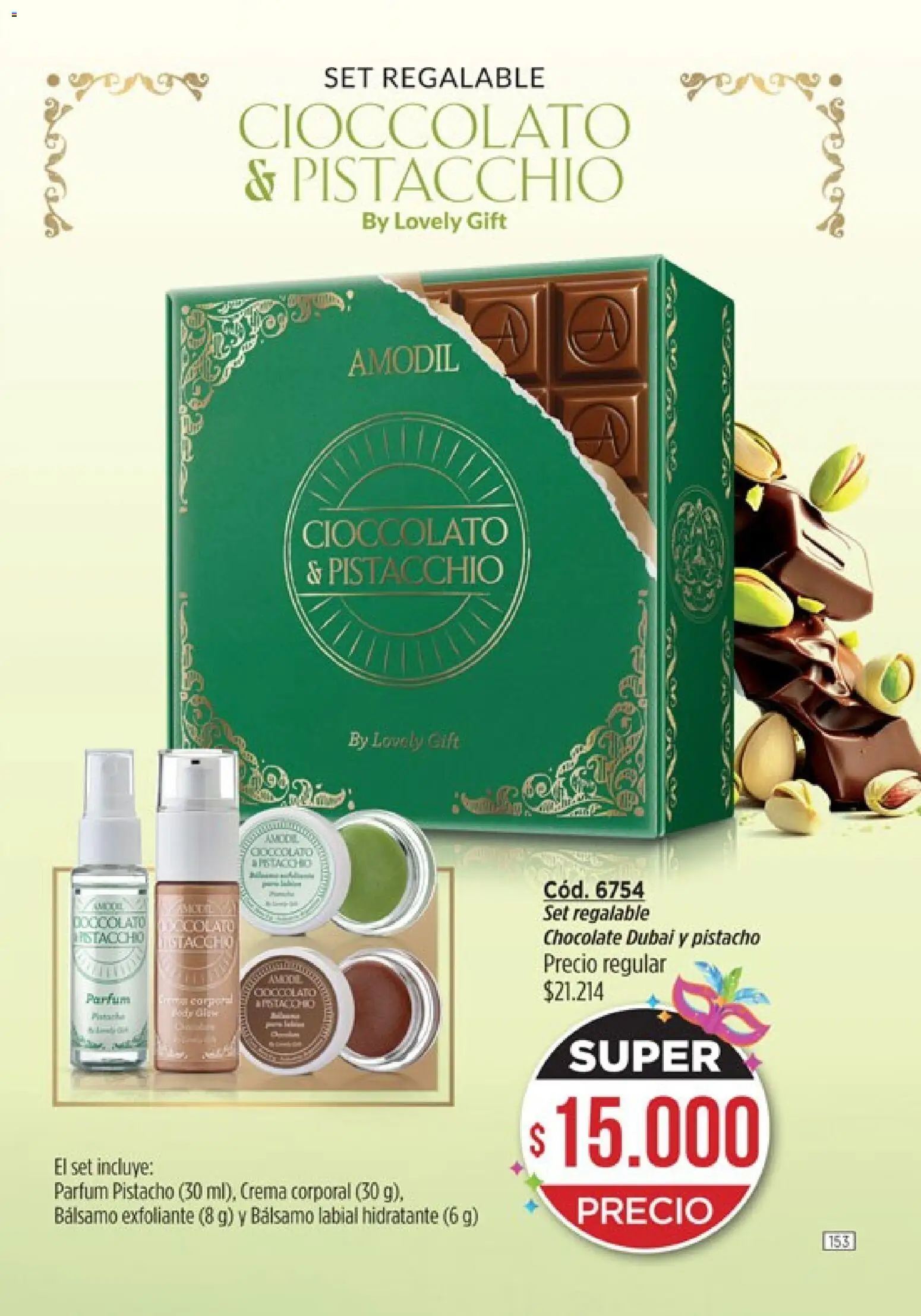 Catálogo Amodil Campaña 3 │ válido desde el 01.03.2026 | Página: 153 | Productos: Bálsamo, Chocolate, Crema