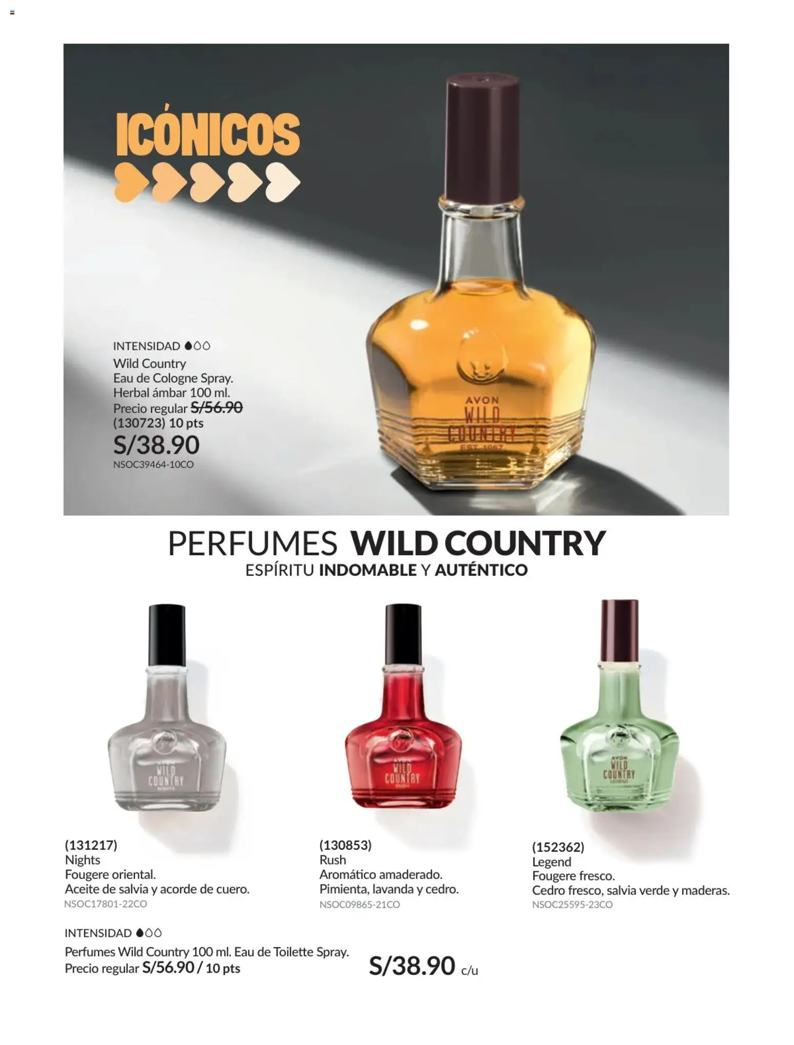 Catálogo Avon válido desde 31.01.2026 | Página: 84 | Productos: Aceite, EAU de Toilette