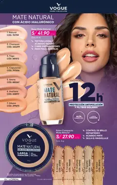 Vista previa de folleto Azzorti catálogo  - Campaña 6 de la Azzorti válido desde 09.03.2026 | Página: 206 | Productos: Maquillaje, Polvo