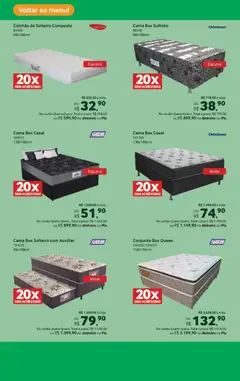 Lojas Quero-Quero - Ofertas atuais - Pré-Visualização do folheto da loja Lojas Quero-Quero, válido de 04.02.2026 | Página: 13 | Produtos: Cama, Colchão