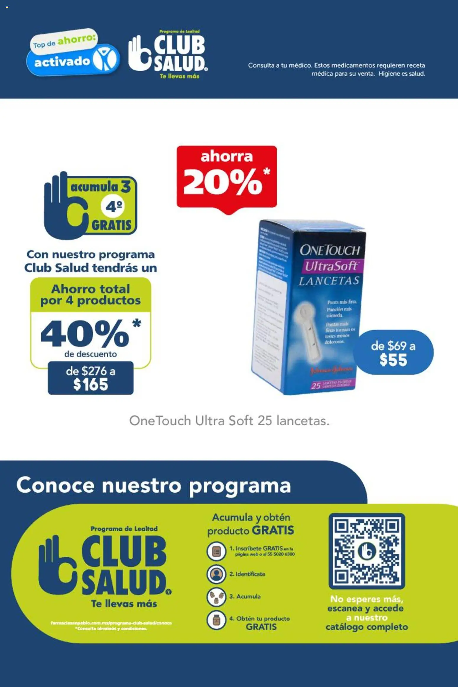 Nuevas ofertas de Farmacia San Pablo válidas en toda la República Mexicana desde el 15.02.2026. ¡Encuentra las mejores ofertas en Farmacia San Pablo catálogo! | Página: 14