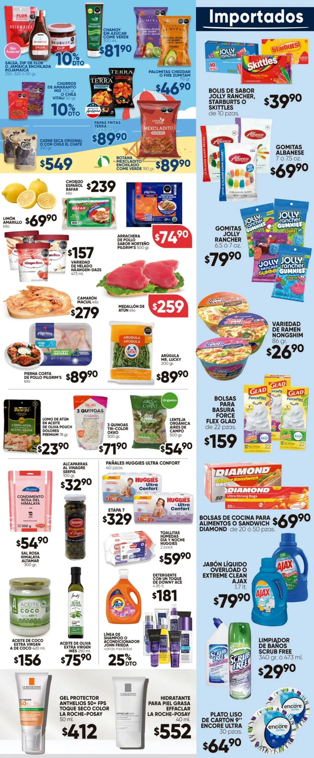 Nuevas ofertas de Calimax válidas en toda la República Mexicana desde el 15.08.2025. ¡Encuentra las mejores ofertas en Calimax - Folleto Plus! | Página: 3 | Productos: Pollo, Sal, Atún, Gomitas