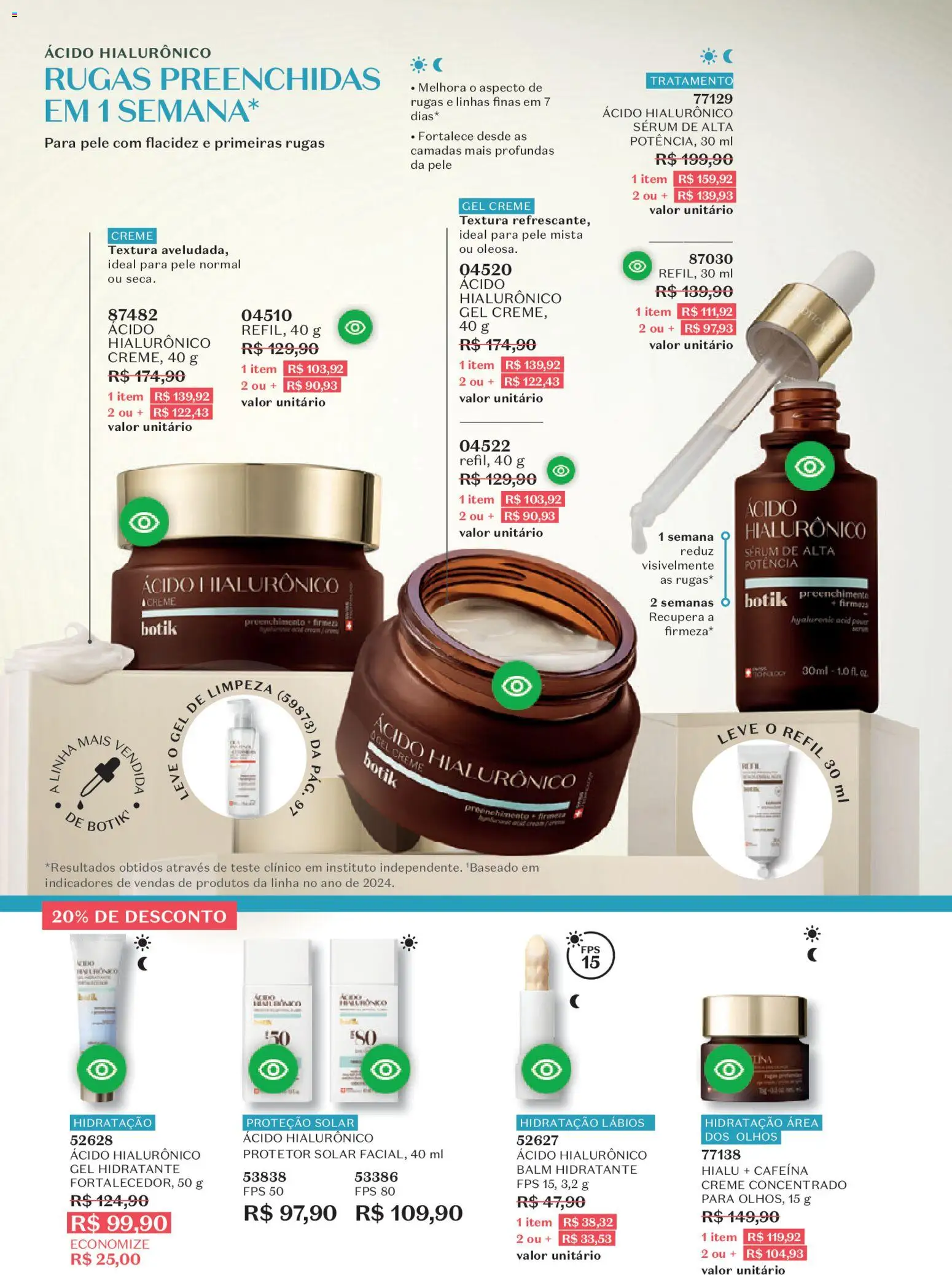 O Boticário Folheto - válido de 09.02.2026 | Página: 103 | Produtos: Protetor solar, Sérum, Creme