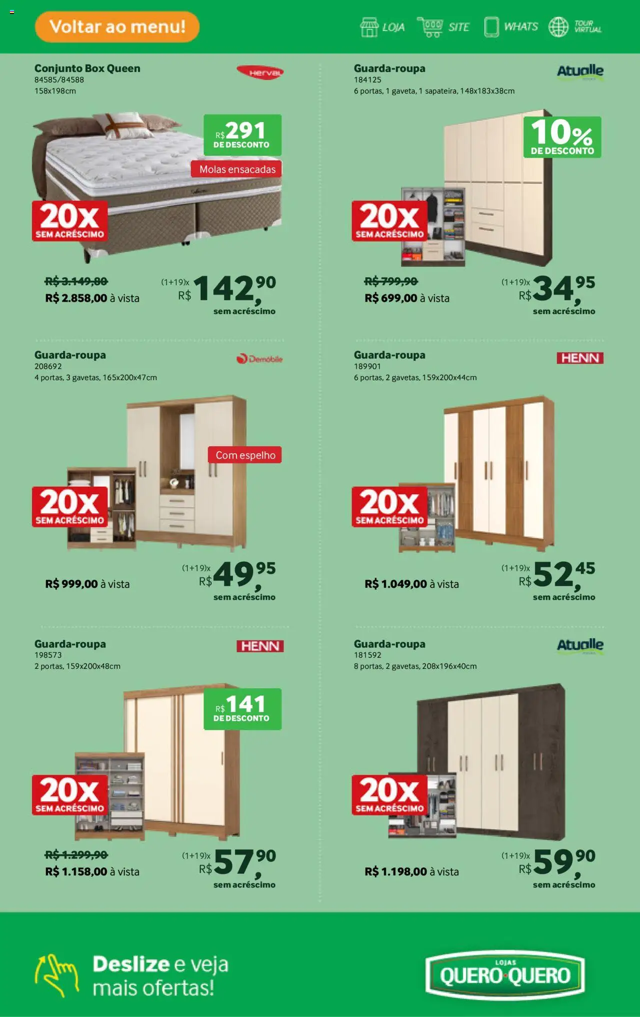 Lojas Quero-Quero Folheto - válido de 16.09.2025 | Página: 39 | Produtos: Espelho