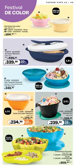 Nuevas ofertas de Tupperware válidas en toda la República Mexicana desde el 08.09.2025. ¡Encuentra las mejores ofertas en Tupperware - Catálogo! | Página: 49