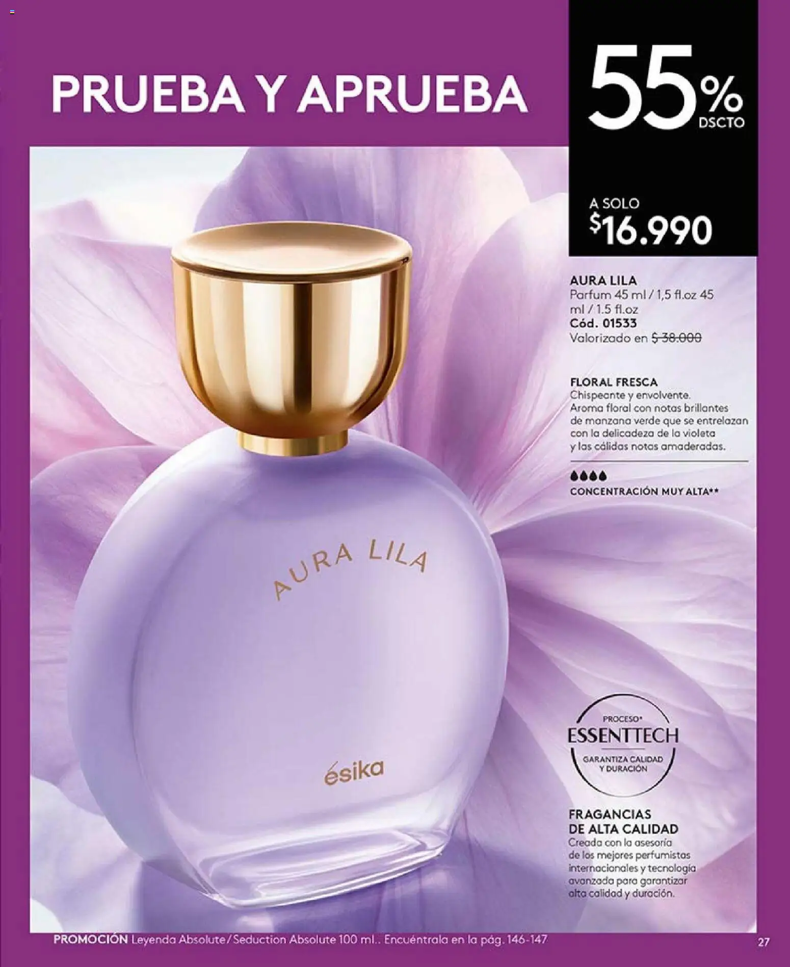 Catálogo Ésika Campaña 1 │ válido desde el 01.01.2026 | Página: 27 | Productos: Manzana