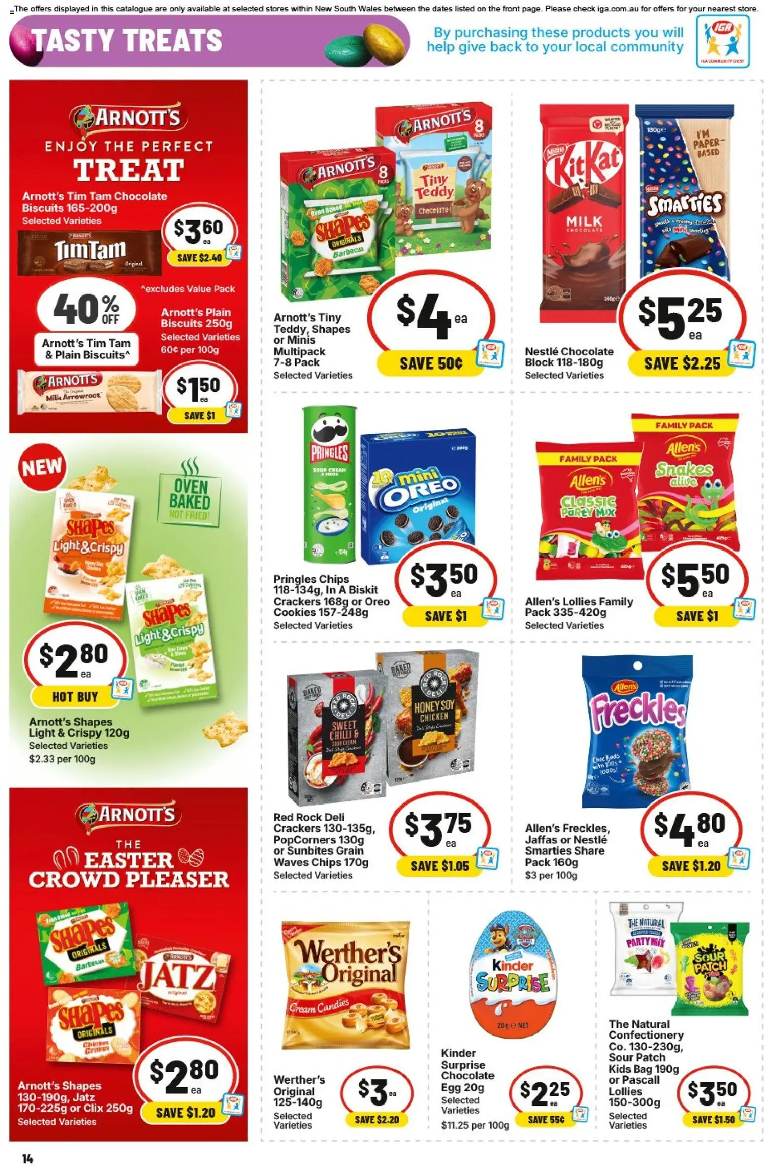 IGA catalogue - valid from 18.03.2026 | Page: 13 | Products: Bacon, Ham, Lamb