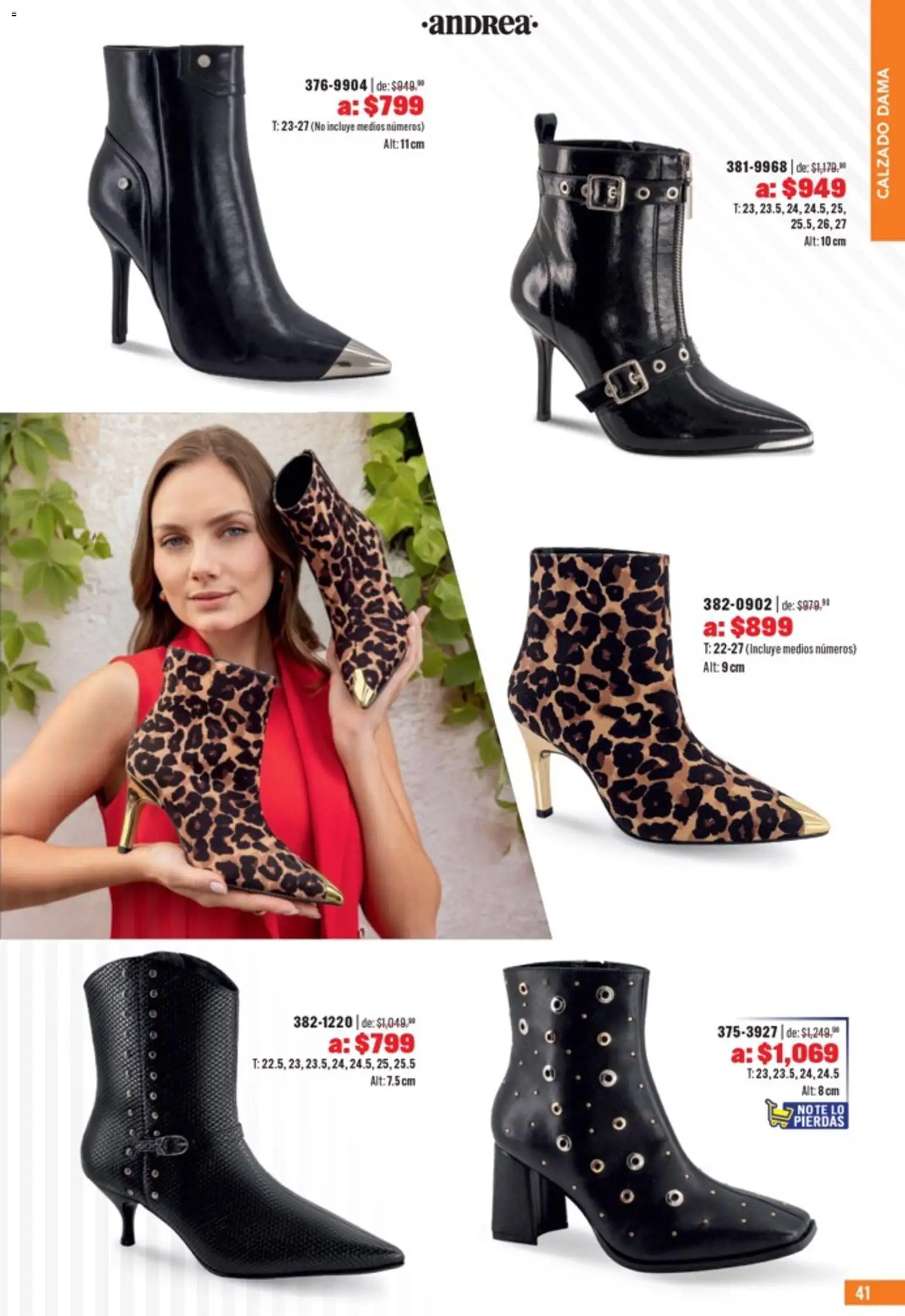 Nuevas ofertas de Andrea válidas en toda la República Mexicana desde el 05.04.2026. ¡Encuentra las mejores ofertas en Andrea catálogo Outlet! | Página: 41