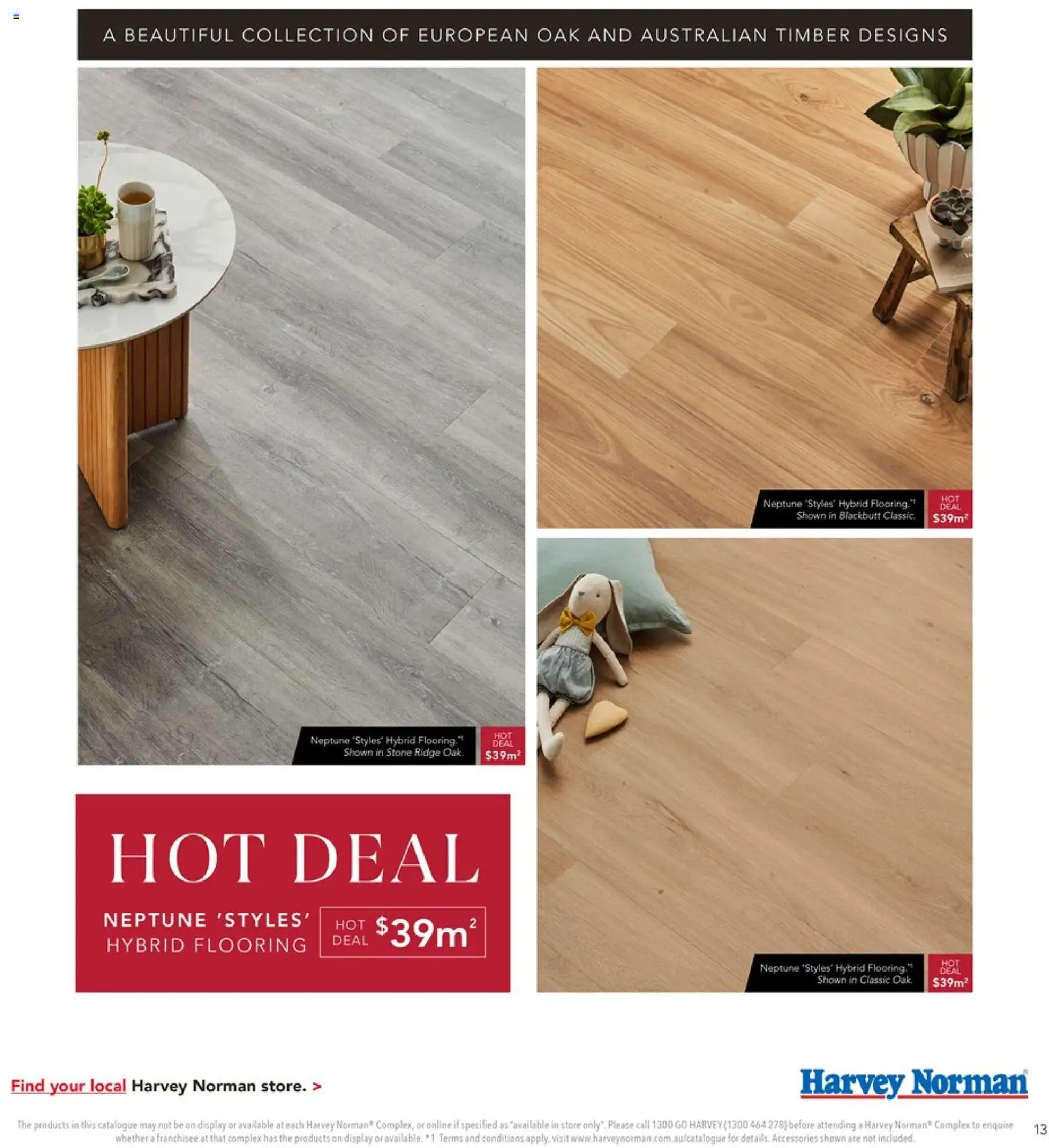 Harvey Norman catalogue - valid from 05.03.2026 | Page: 13 | Products: Flooring, Accessories