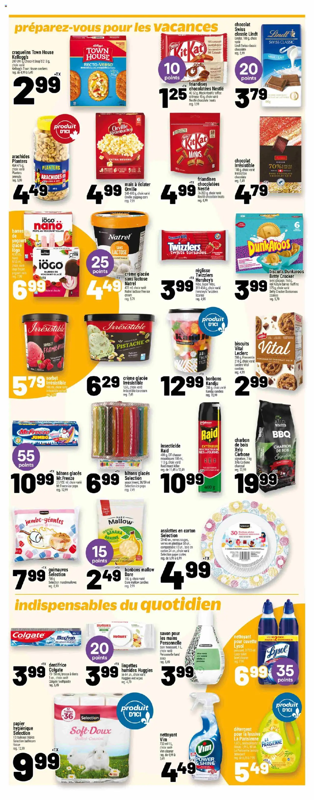 Metro flyer valid from 17.07.2025 | Page: 17 | Products: Cookies, Toothpaste, Detergent, Chocolate