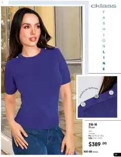 Vista previa de Cklass - Catálogo Invierno, nuevo folleto de la tienda, válido en México a partir del 16.09.2025 | Página: 93 | Productos: Blusa