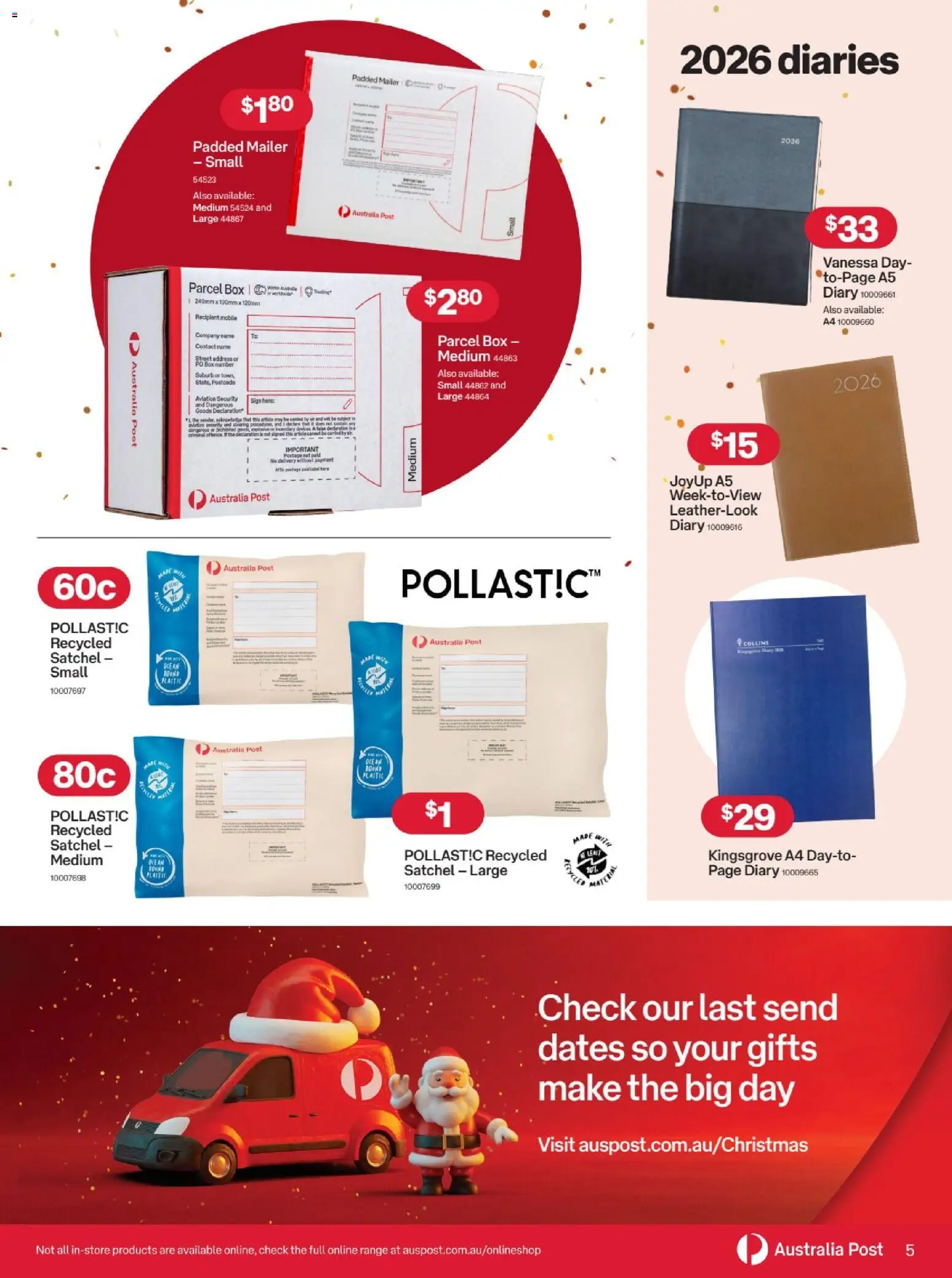 Australia Post catalogue - valid from 12.11.2025 | Page: 5 | Products: Box, Mobile
