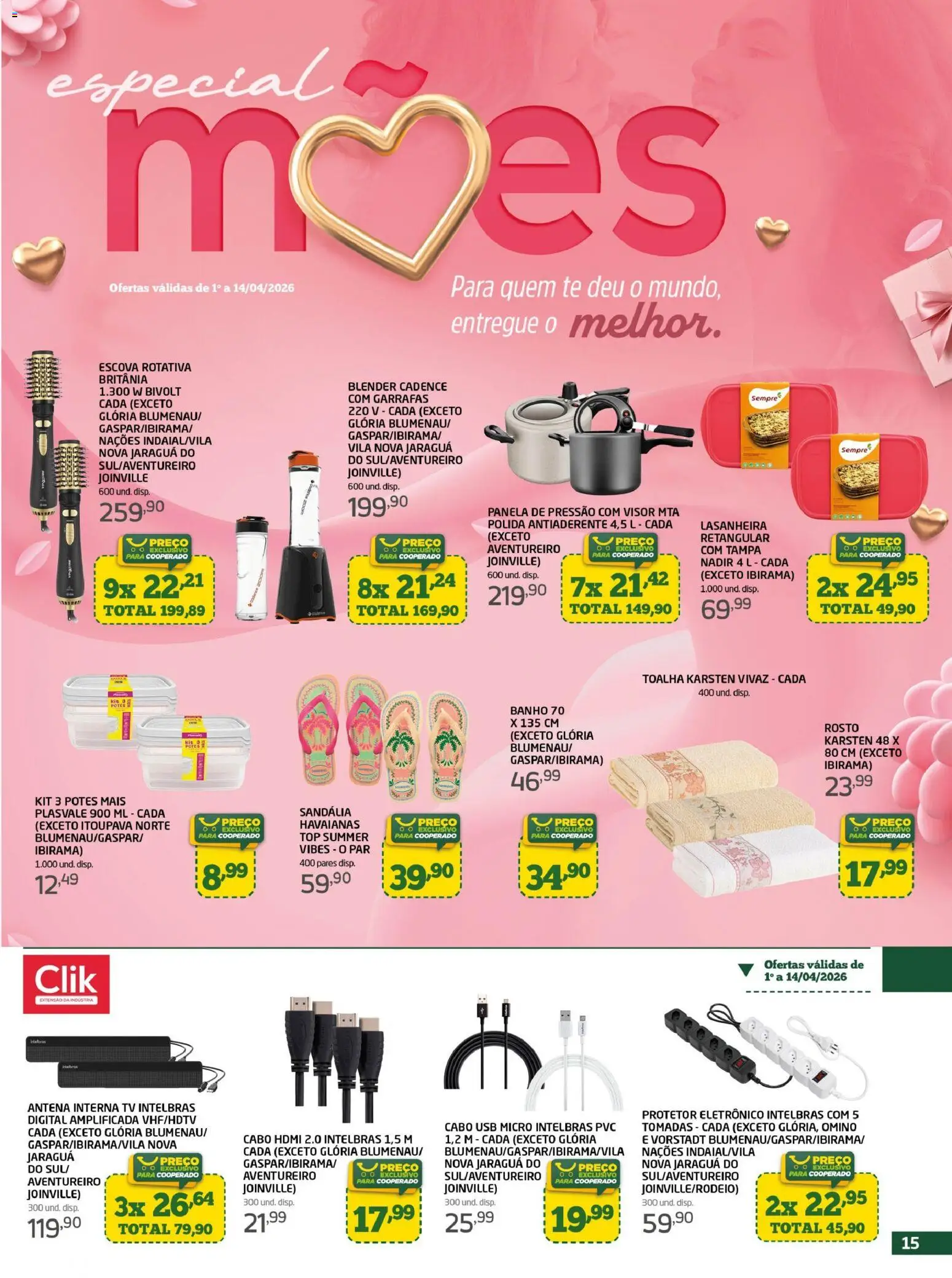 Cooper Folheto - válido de 29.04.2026 | Página: 15 | Produtos: Panela, Panela de pressão, Potes, Cabo