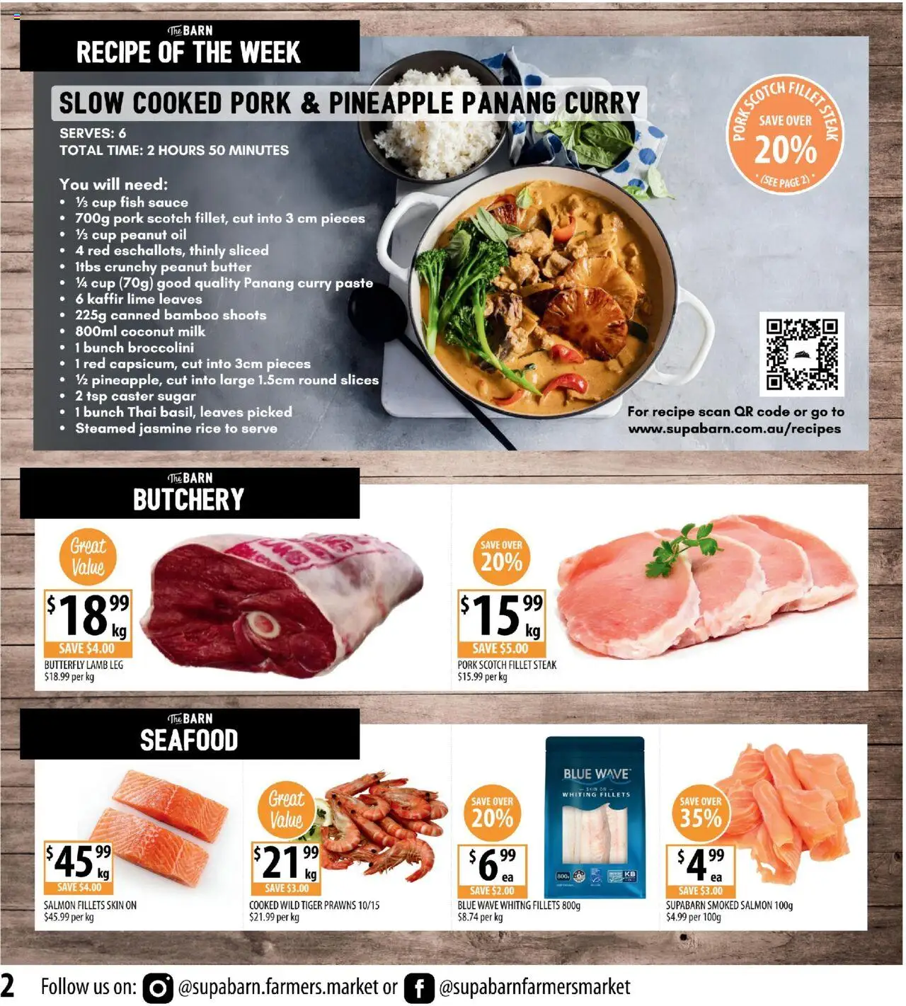 Supabarn catalogue - valid from 24.09.2025 | Page: 2 | Products: Milk, Lamb, Steak, Sauce