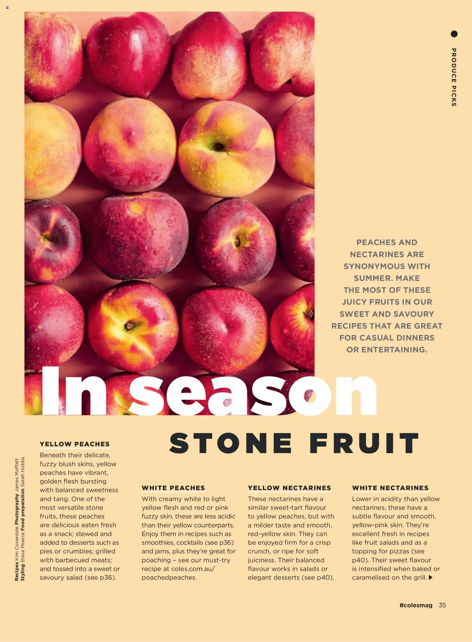 Coles catalogue - valid from 02.01.2026 | Page: 35 | Products: Light, Blush, Salad, Fruits