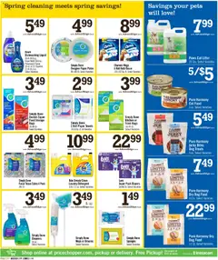 Preview of Price Chopper weekly ads valid from 29.03.2026 | Page: 3 | Products: Dog Treats, Cat Litter, Beef, Detergent
