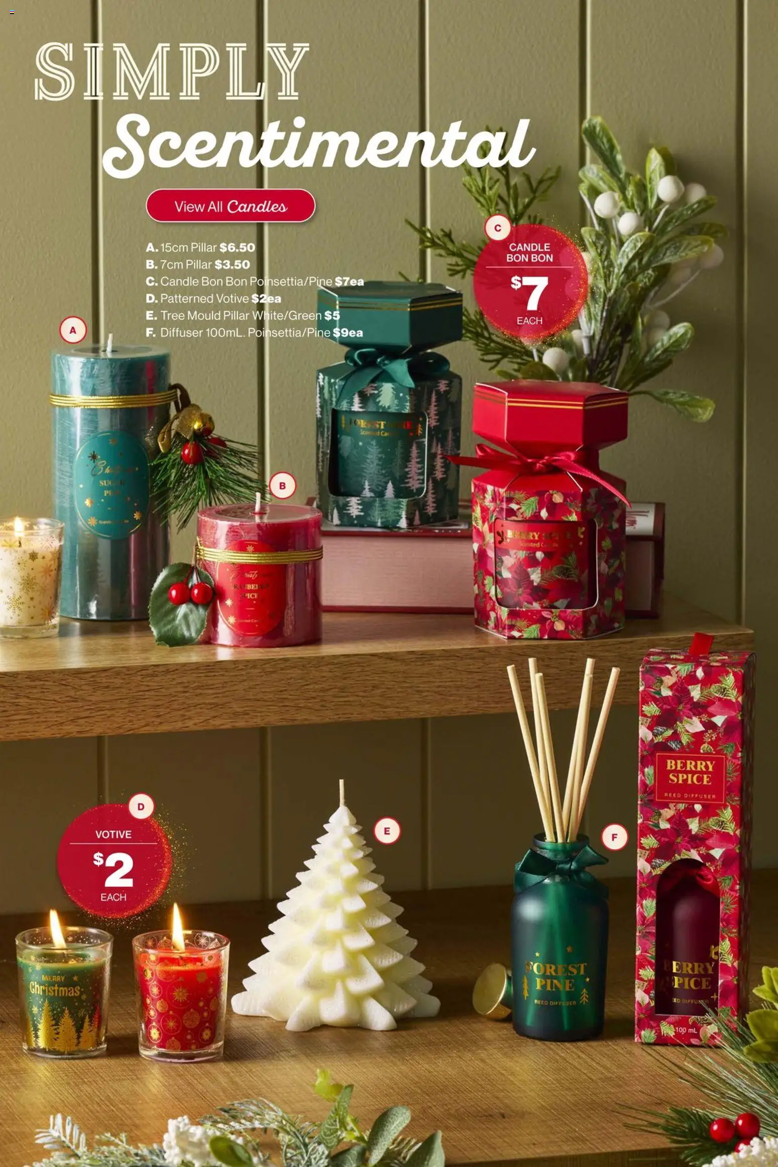 The Reject Shop catalogue - valid from 29.10.2025 | Page: 8 | Products: Candles, Candle