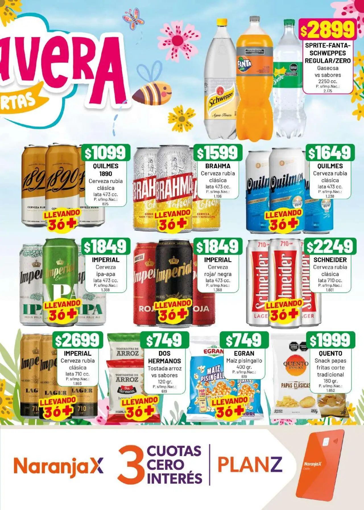 Almacor catálogo │ válido desde el 02.10.2025 | Página: 5 | Productos: Gaseosa, Maiz, Cerveza, Arroz