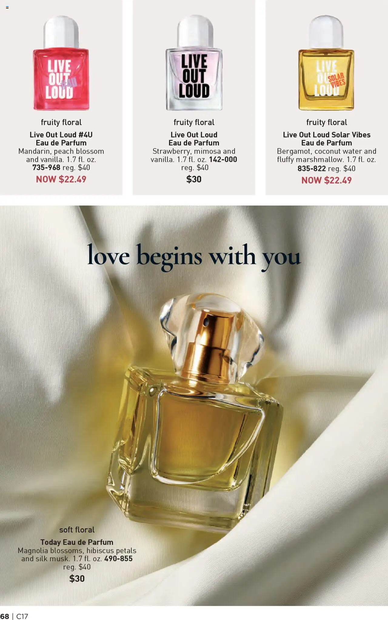 Avon Brochure - valid from 13.08.2025 | Page: 68 | Products: Water, Peach