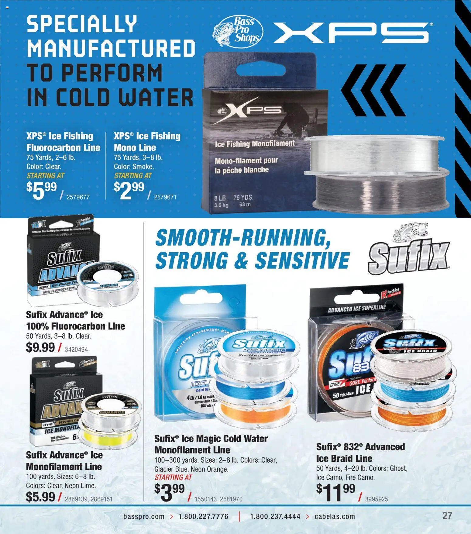 Cabela's Ice Fishing 25 - valid from 01.11.2025 | Page: 27 | Products: Water