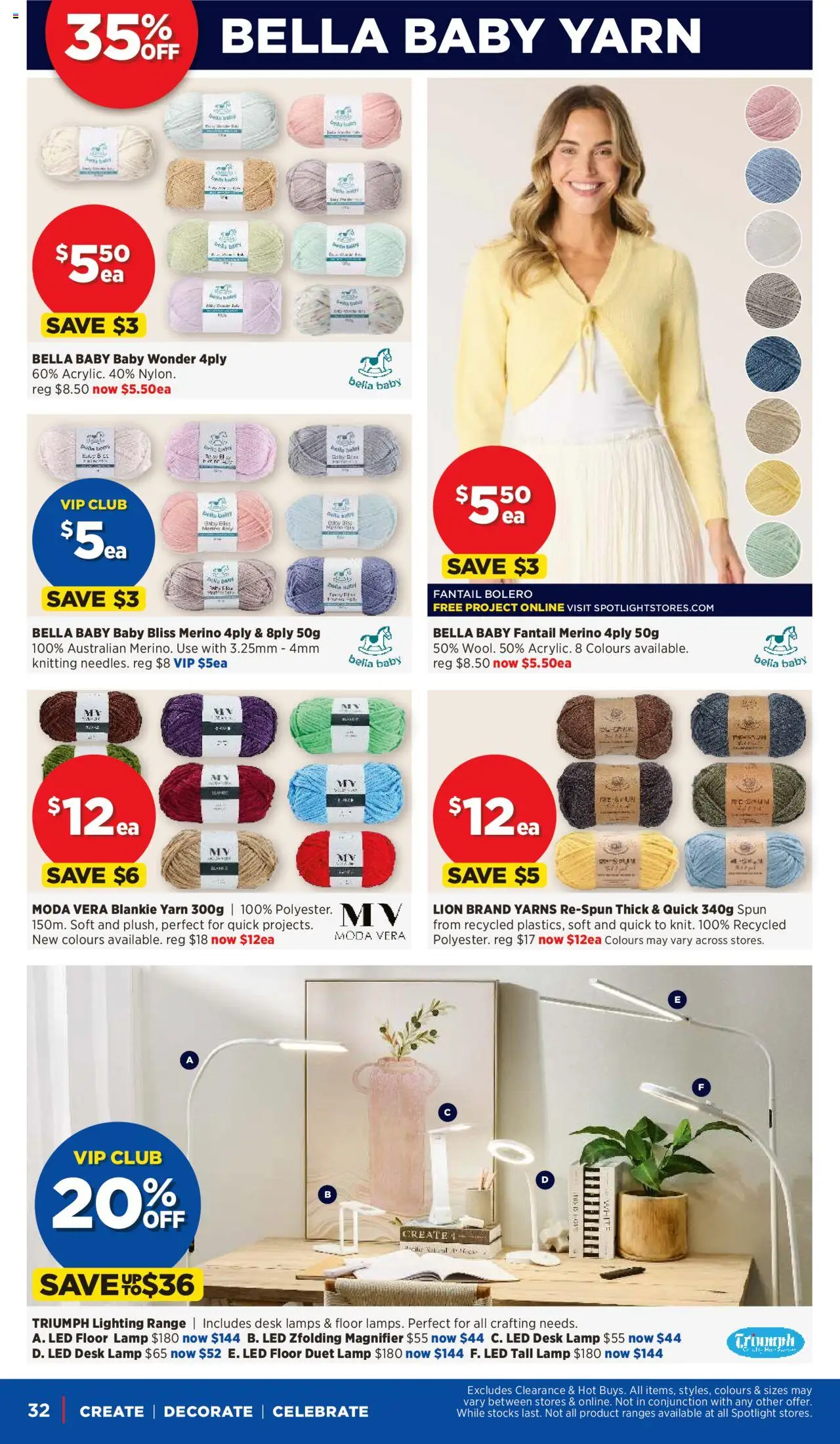 Spotlight catalogue - valid from 04.06.2025 | Page: 32 | Products: Desk, Lamp, Desk lamp, Floor lamp