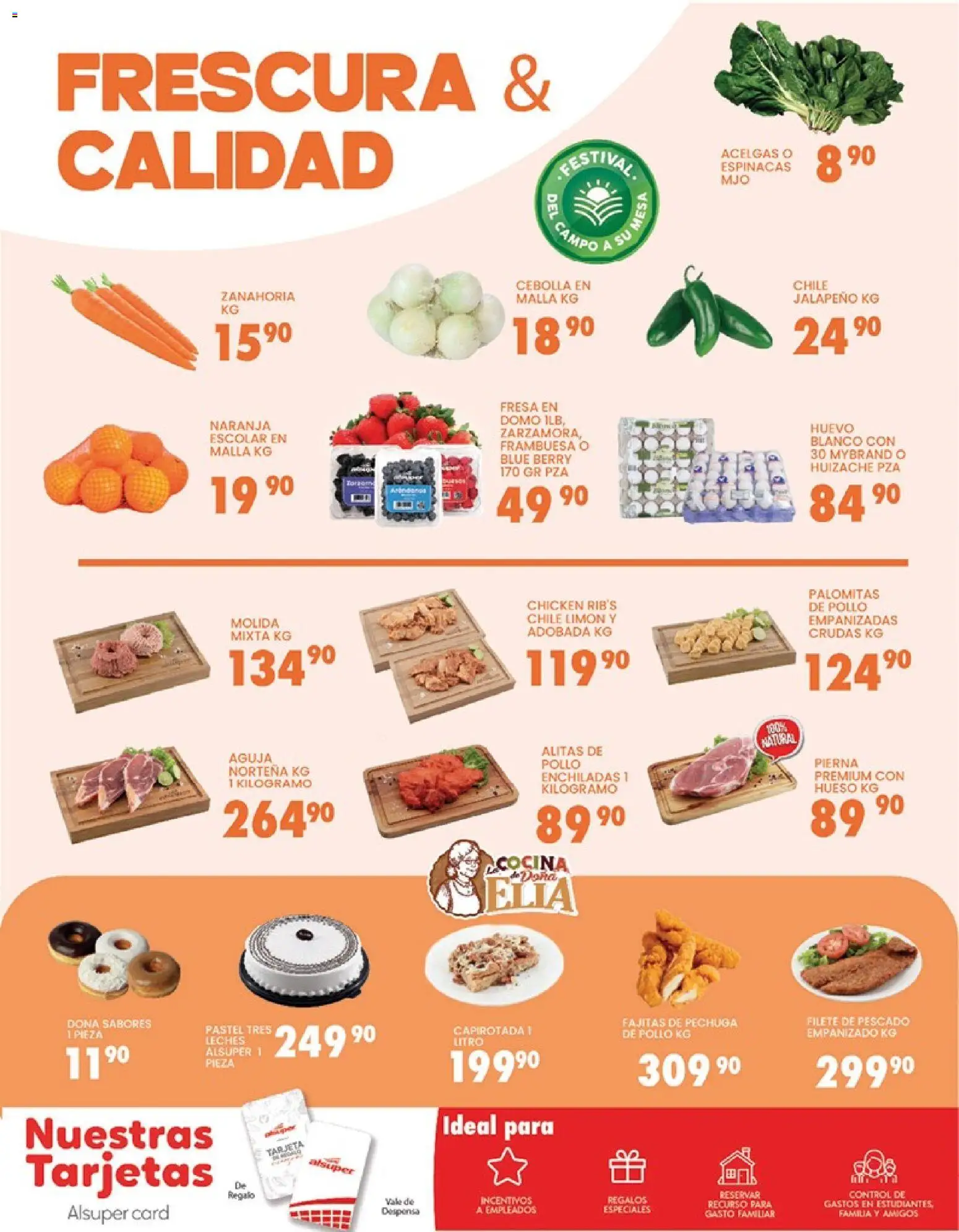 Nuevas ofertas de Alsuper válidas en toda la República Mexicana desde el 20.02.2026. ¡Encuentra las mejores ofertas en Alsuper folleto Saltillo! | Página: 6 | Productos: Fresa, Limón, Mesa, Malla