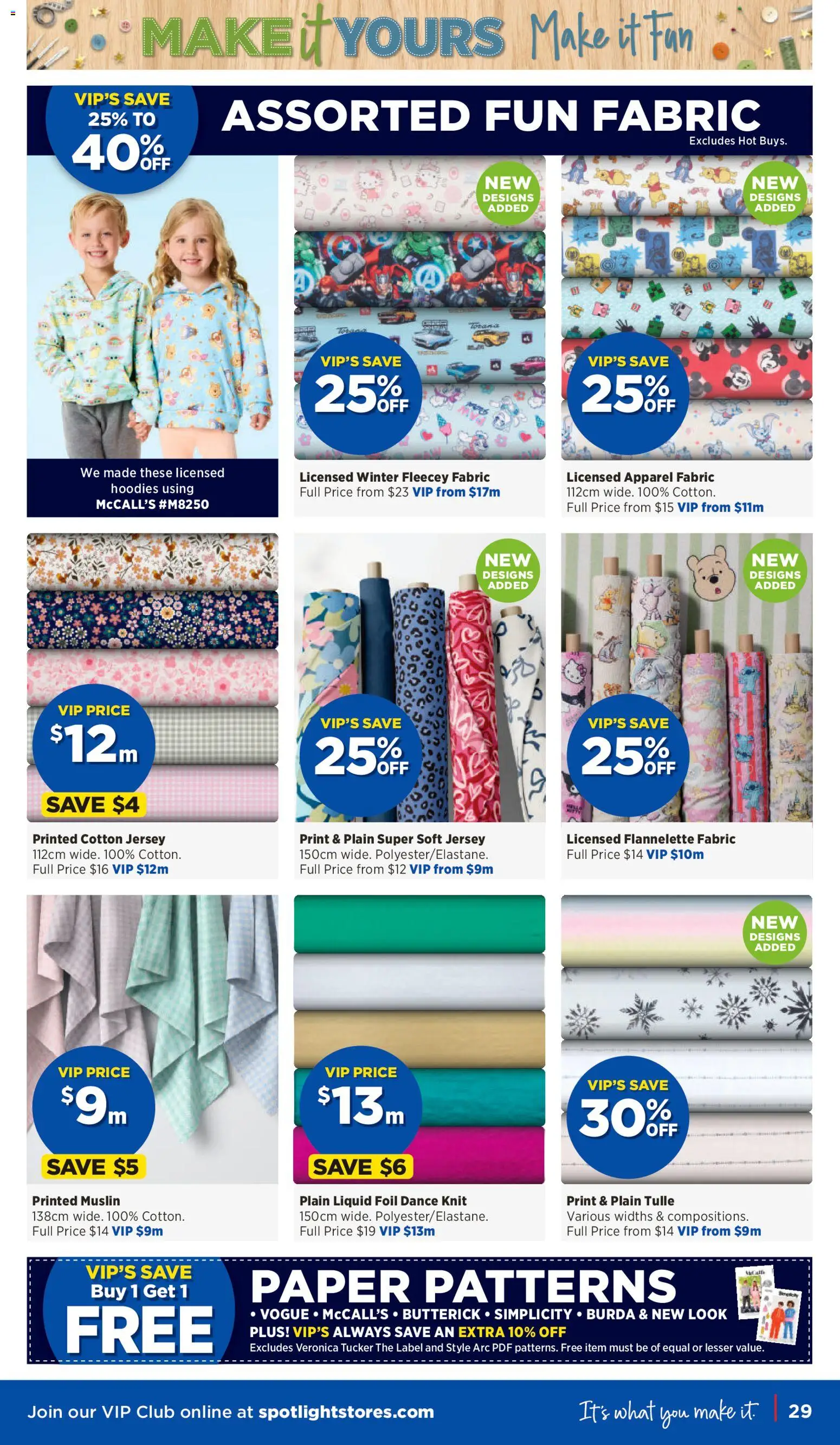 Spotlight catalogue - valid from 18.03.2026 | Page: 29 | Products: Jersey, Dance, Fan