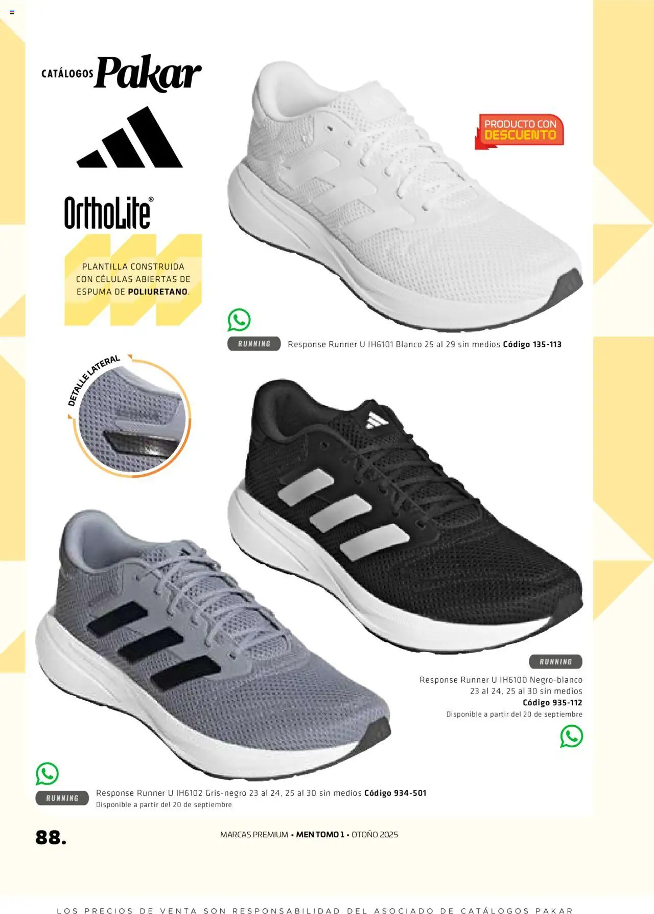 Nuevas ofertas de SC Pakar válidas en toda la República Mexicana desde el 29.08.2025. ¡Encuentra las mejores ofertas en SC Pakar - Catálogo Otoño Men Tomo 1! | Página: 88 | Productos: Espuma