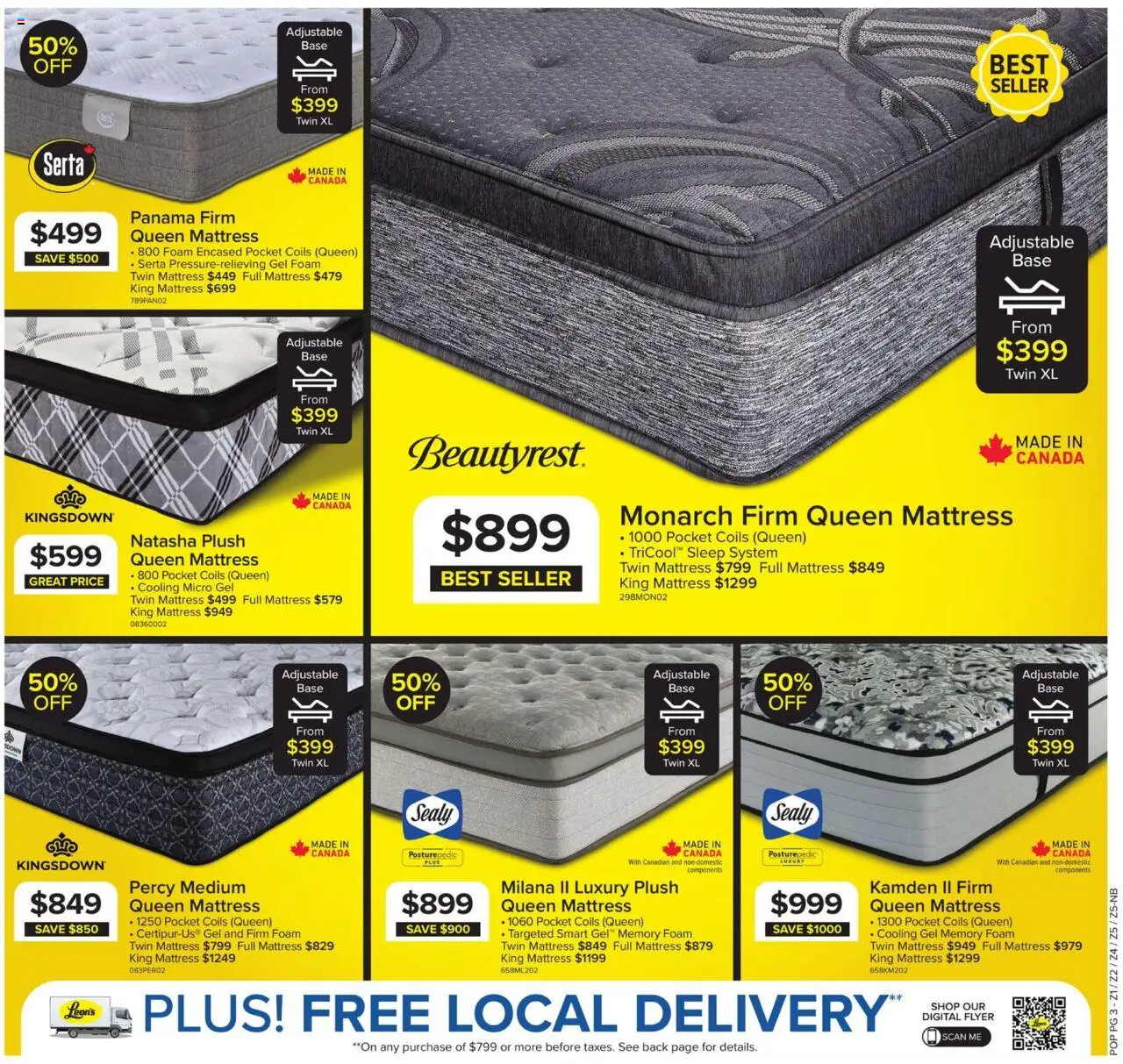 Leon's flyer valid from 09.10.2025 | Page: 11 | Products: Mattress