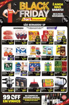 Fort Atacadista Black Friday - Pré-Visualização do folheto da loja Fort Atacadista, válido de 28.11.2025