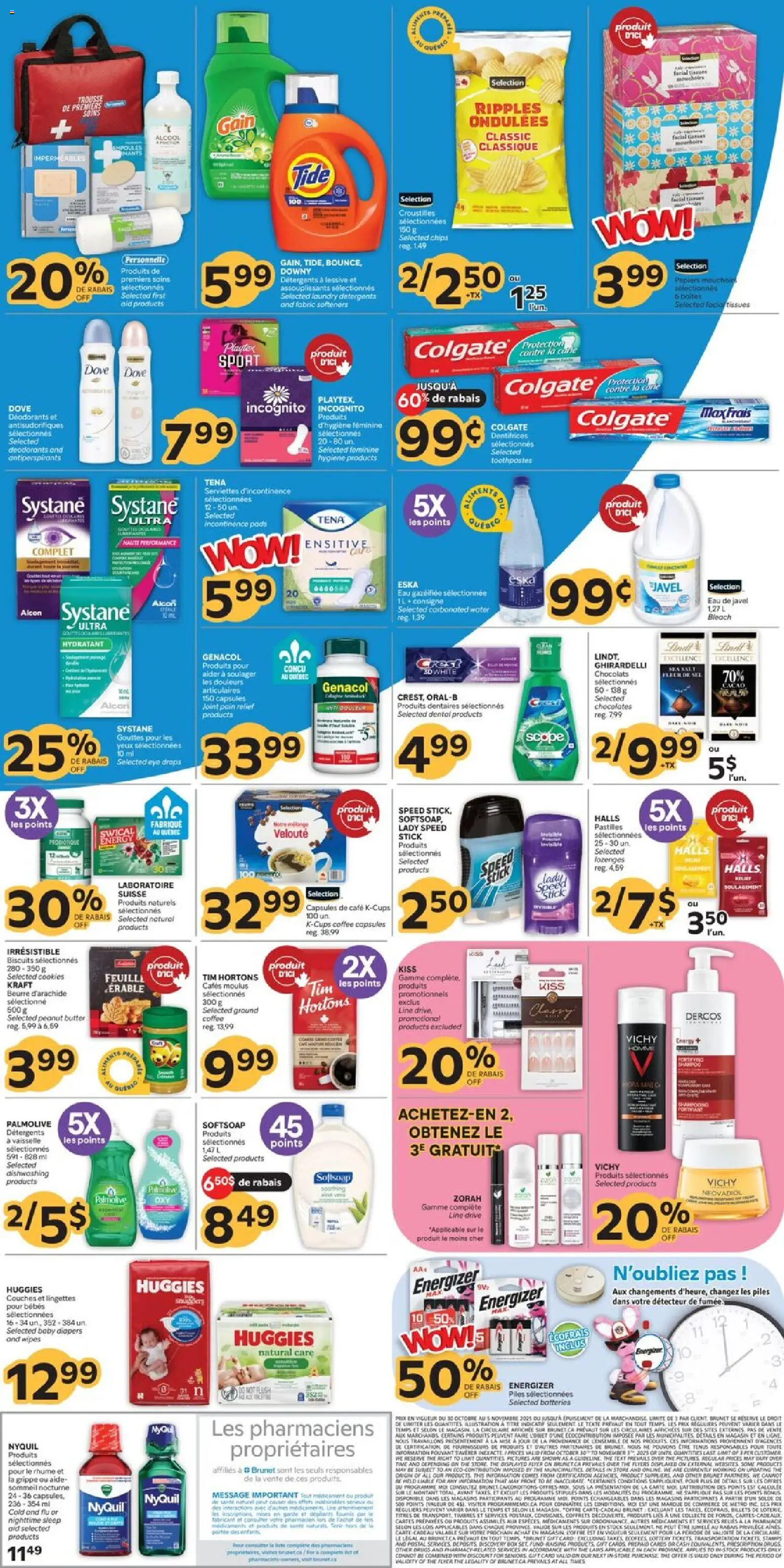 Brunet flyer valid from 30.10.2025 | Page: 2 | Products: Chips, Cookies, Butter, Coffee