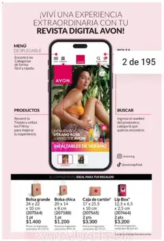 Vista previa Catálogo AVON Campaña 1/2026 válido desde el 01.01.2026 | Página: 2