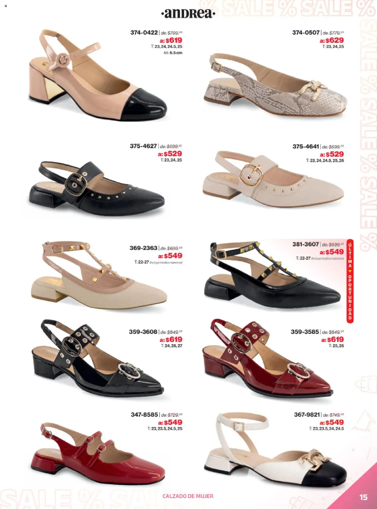 Nuevas ofertas de Andrea válidas en toda la República Mexicana desde el 21.12.2025. ¡Encuentra las mejores ofertas en Andrea catálogo Outlet! | Página: 15