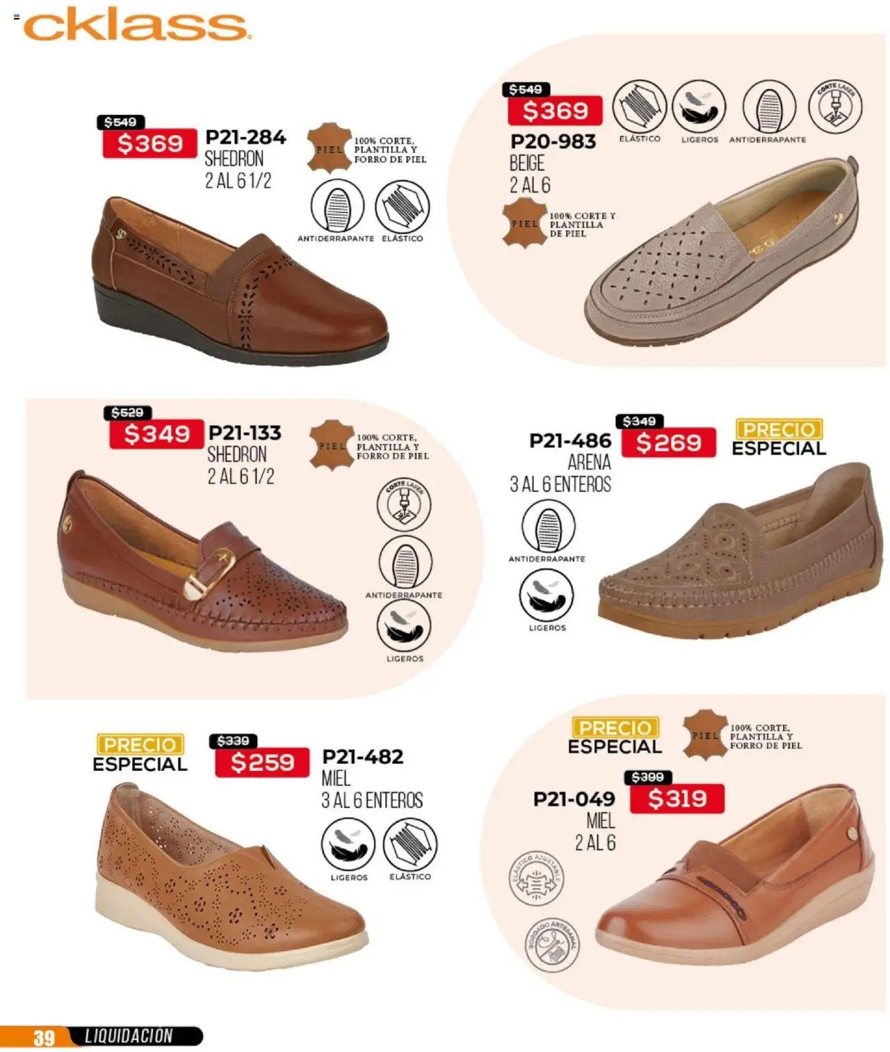 Nuevas ofertas de Cklass válidas en toda la República Mexicana desde el 09.09.2025. ¡Encuentra las mejores ofertas en Cklass - Catálogo Liquidacion Calzado! | Página: 40